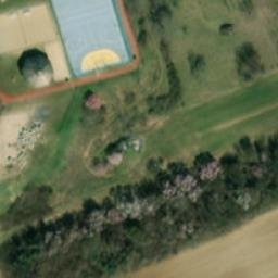 Volleyball Court — aerial view