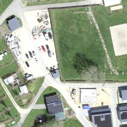 Volleyball Court — aerial view