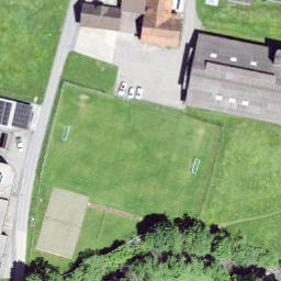 Volleyball Court — aerial view