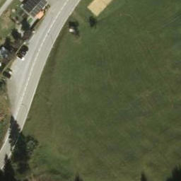 Sand Volleyball Court — aerial view
