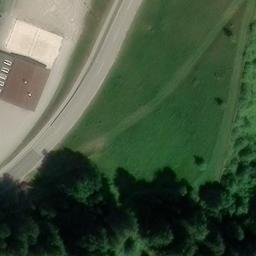 Sand Volleyball Court — aerial view
