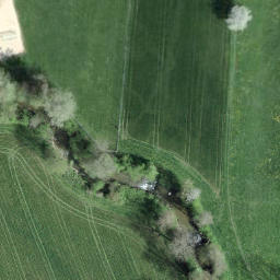 Sand Volleyball Court — aerial view