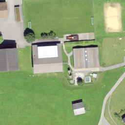 Volleyball Court — aerial view