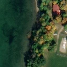 Harris Township Beach Volleyball Court #2 — aerial view