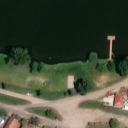 Sand Volleyball Court — aerial view