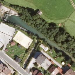 Sand Volleyball Court — aerial view