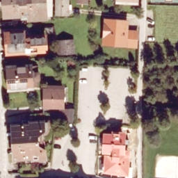 Sand Volleyball Court — aerial view