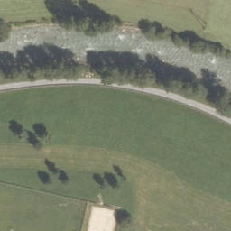 Volleyball Court — aerial view