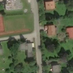 Sand Volleyball Court — aerial view