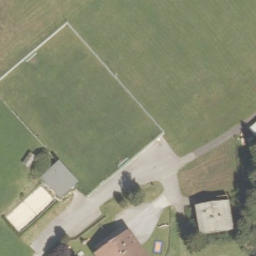 Sand Volleyball Court — aerial view
