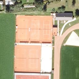 Volleyball Court — aerial view
