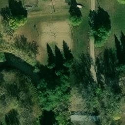 Oliver County Beach Volleyball Court — aerial view