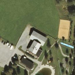 Beach Volleyball — aerial view