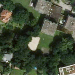 Volleyball Court near Graz — aerial view