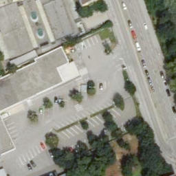 Volleyball Court — aerial view