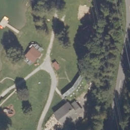 Volleyball Court — aerial view