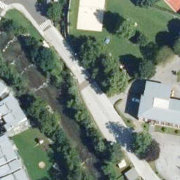 Beach-Volleyball — aerial view