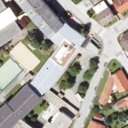 Volleyball Court — aerial view