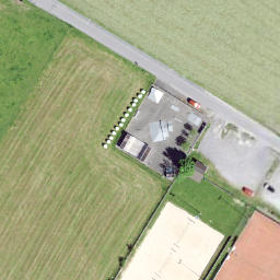 Volleyball Court — aerial view