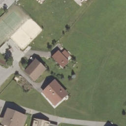 Sand Volleyball Court — aerial view