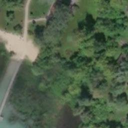Sand Volleyball Court — aerial view