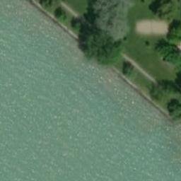 Sand Volleyball Court — aerial view