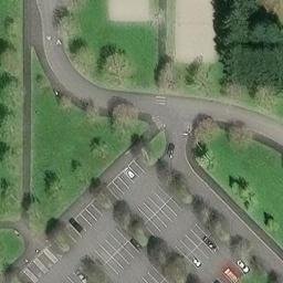 Lacey Beach Volleyball Court #1 — aerial view