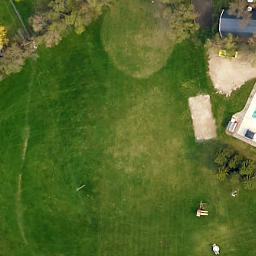 Brooktree Park Beach Volleyball Court — aerial view