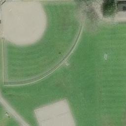 Sand Volleyball Court in Tumwater, WA — aerial view