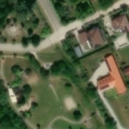 Sand Volleyball Court — aerial view