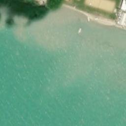 Sand Volleyball Court — aerial view