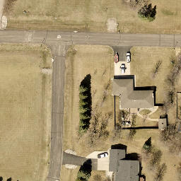 Reed Township Beach Volleyball Court #2 — aerial view