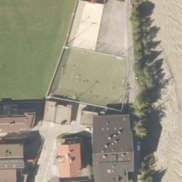 Volleyball Court — aerial view