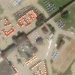 Saint-Gabriel-de-Valcartier Beach Volleyball Court #4 — aerial view