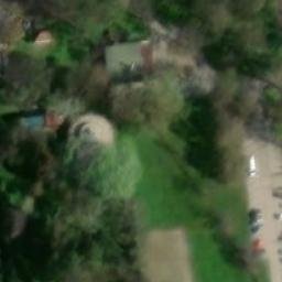 Sand Volleyball Court — aerial view
