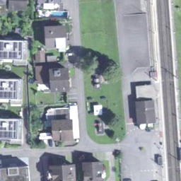 Volleyball Court — aerial view