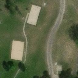 Park Rapids Beach Volleyball Court — aerial view