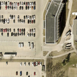 Fargo Beach Volleyball Court #13 — aerial view