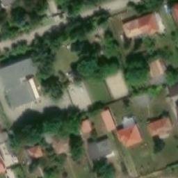 Sand Volleyball Court — aerial view