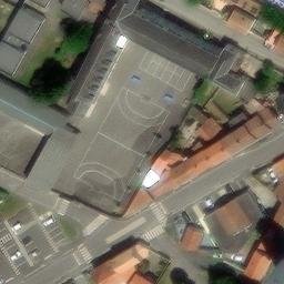 Volleyball Court — aerial view