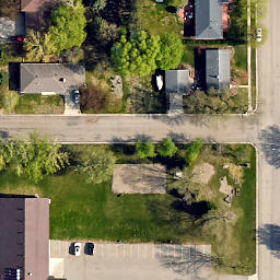 Dilworth Beach Volleyball Court #2 — aerial view