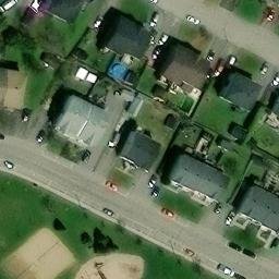 Bourg-Royal Beach Volleyball Court — aerial view