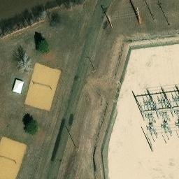 Stark County Beach Volleyball Court #3 — aerial view