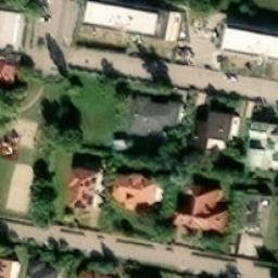 Sand Volleyball Court — aerial view