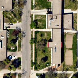 Moorhead Beach Volleyball Court #5 — aerial view