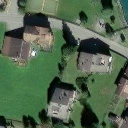 Sand Volleyball Court — aerial view