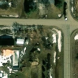 Kidder County Beach Volleyball Court — aerial view