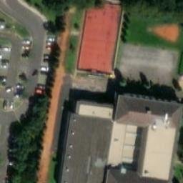 Volleyball Court — aerial view