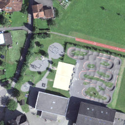 Volleyball Court — aerial view