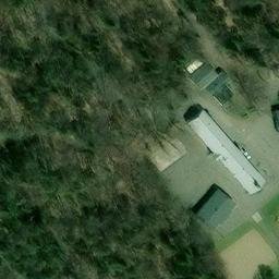 Val-Bélair Beach Volleyball Court — aerial view